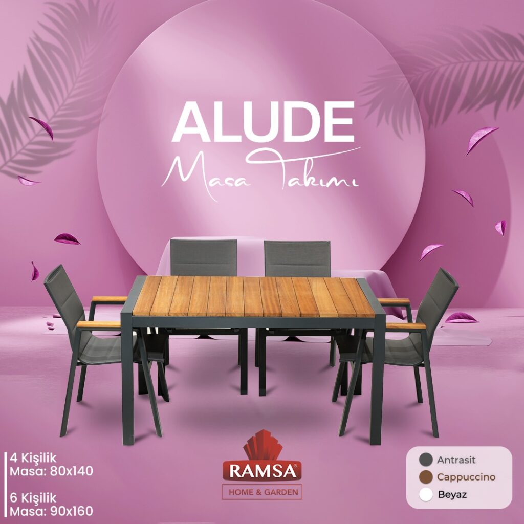 Alude Masa Takımı (4 ve 6 Kişilik)